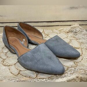 Sale!! A New Day Gray Suede Women's Flats